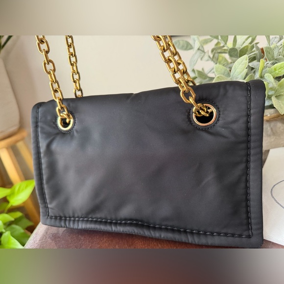 Authentic PRADA Tessuto 1BD199 Chain Bag - Picture 4 of 14